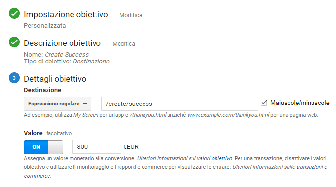 Tracciare le conversioni offline in Google Analytics