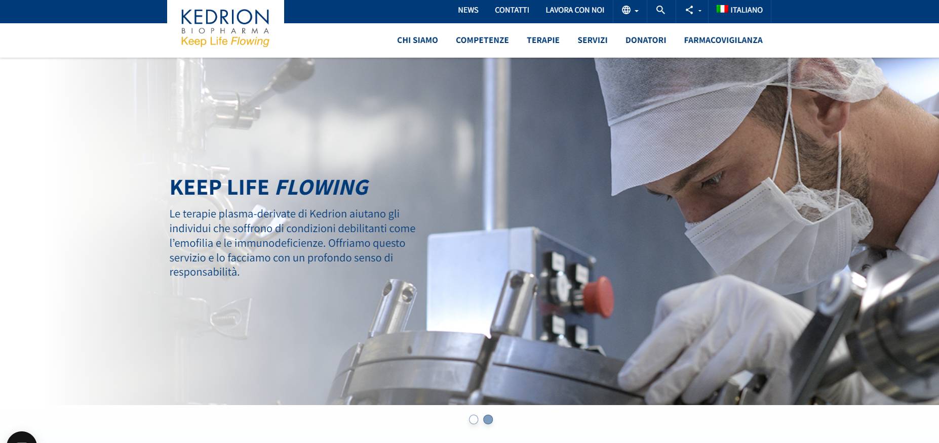 Kedrion-sito-web