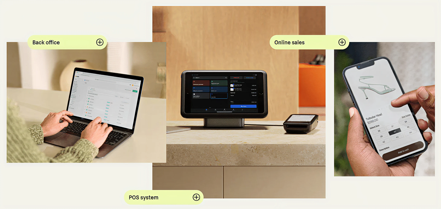 Screenshot SHOPIFY POS E-COMMERCE